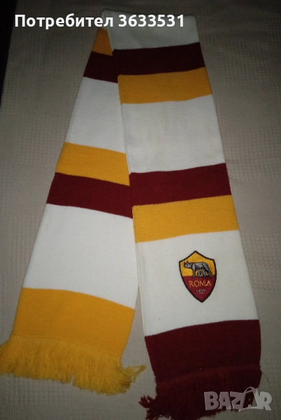Оригинален футболен шал на Рома AS Roma, снимка 1
