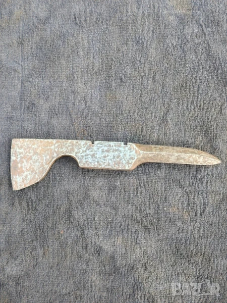 Стара ръчно кована брадвичка, киркобрадва. , снимка 1