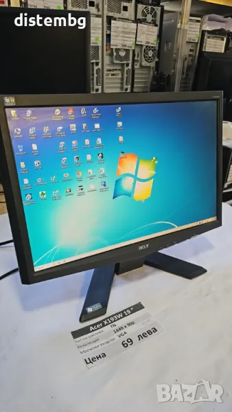 Монитор Acer x193W 19 ”, снимка 1