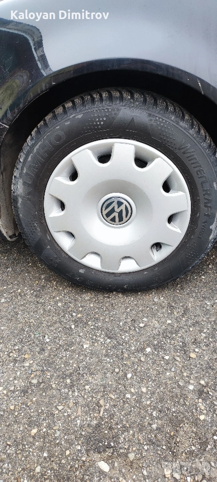 Продавам железни джанти с гуми 5х100/ 15 цола., снимка 1