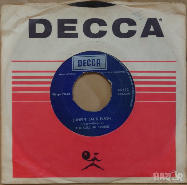 Грамофонни плочи The Rolling Stones – Jumpin' Jack Flash 7" сингъл, снимка 1