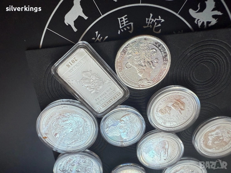 Инвестиционни сребърни монети разпродажба Лунар и тн, снимка 1