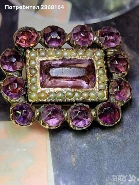 Стара брошка, снимка 1