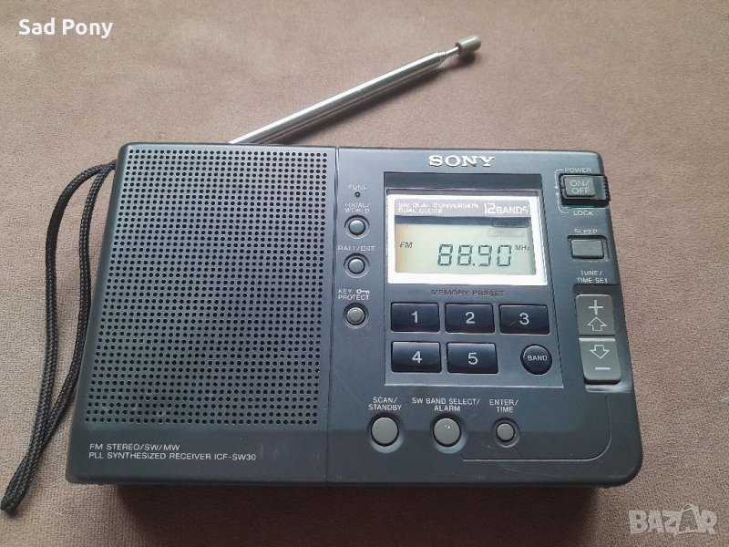 Sony ICF-SW30 12Bands радио, снимка 1