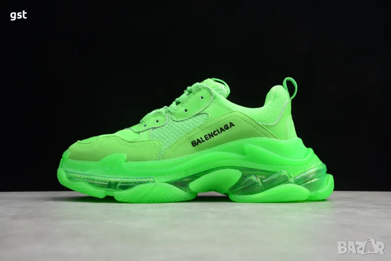 BALENCIAGA Triple S Ultra Green 💚 Баленсиага Маратонки Унисекс Редки , снимка 1