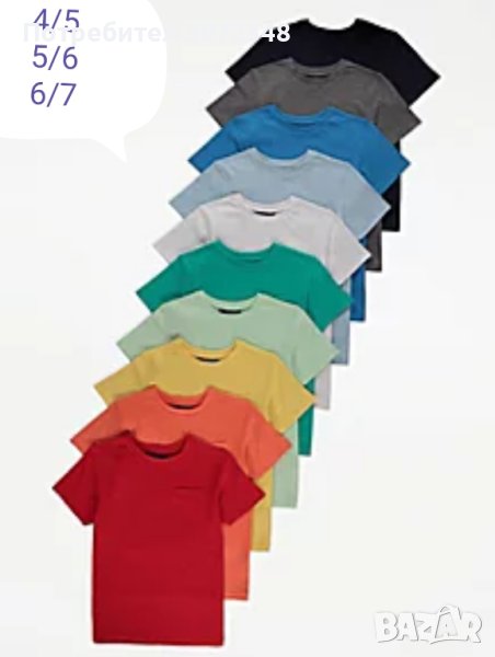 нов комплект от 10 бр тениски, снимка 1