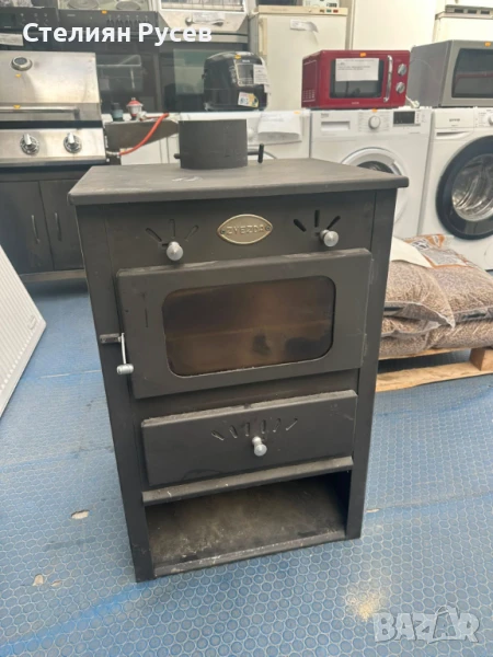 0306       12kw  zvezda звезда камина печка БЕЗ водна риза -цена 172 лв                             , снимка 1