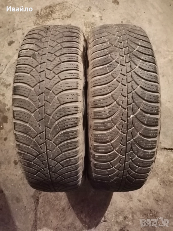 Продавам 2 броя зимни гуми 185.65.15 на 1 сезон дот 2019 Goodyear , снимка 1