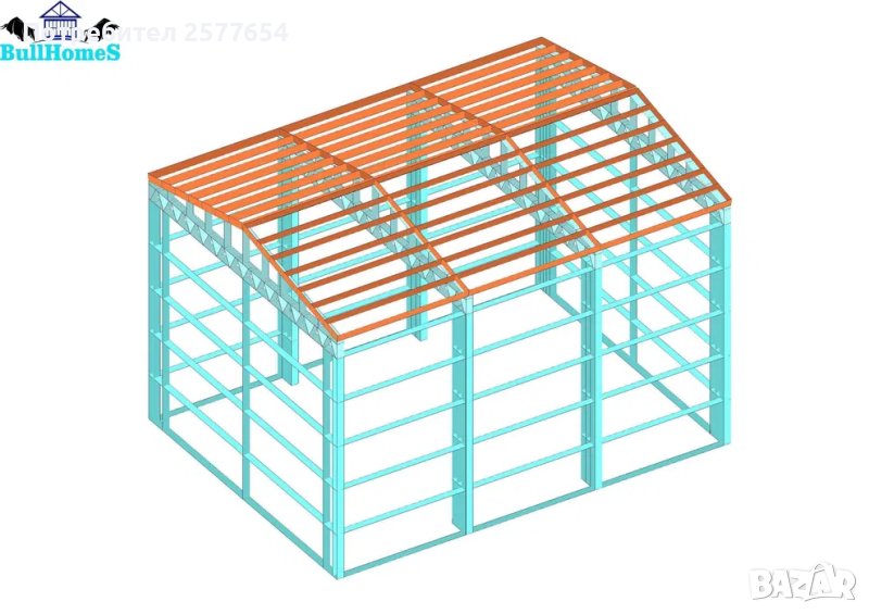 Хале,Халета,Склад,Складове,Павилион,Павилиони - 48м², снимка 1