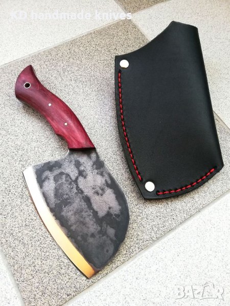 Кухненски сатър ръчно изработен от KD handmade knives ловни ножове, снимка 1