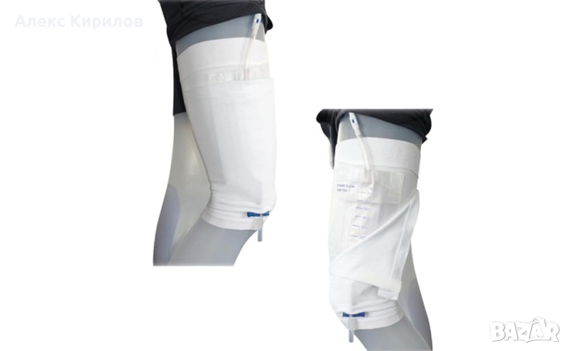 Чорапи като наколенки за фиксиране на катетър, снимка 1