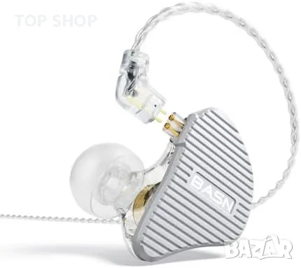 Нови Професионални IEM слушалки BASN Mix-PD с планарен и динамичен драйвер, снимка 1