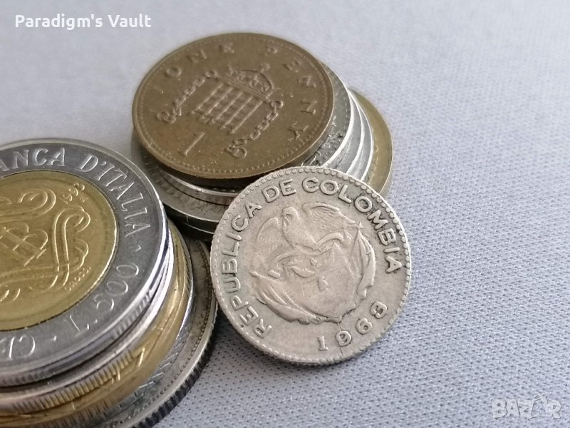 Монета - Колумбия - 10 центавос | 1963г., снимка 1