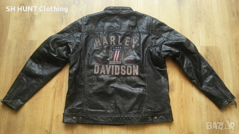 HARLEY DAVIDSON MOTO Leather Jacket Размер XL мото яке естествена кожа 9-27, снимка 1