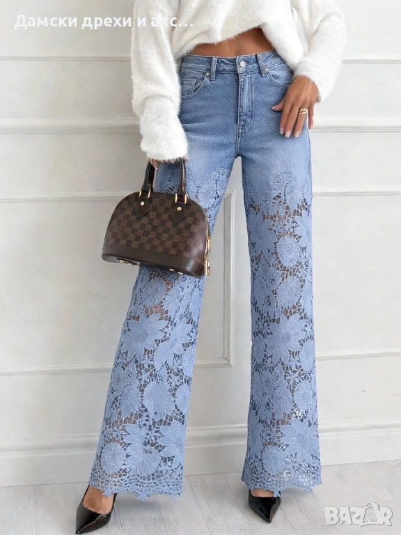 Модерни дамски дънки от ХС до ХХЛ, снимка 1