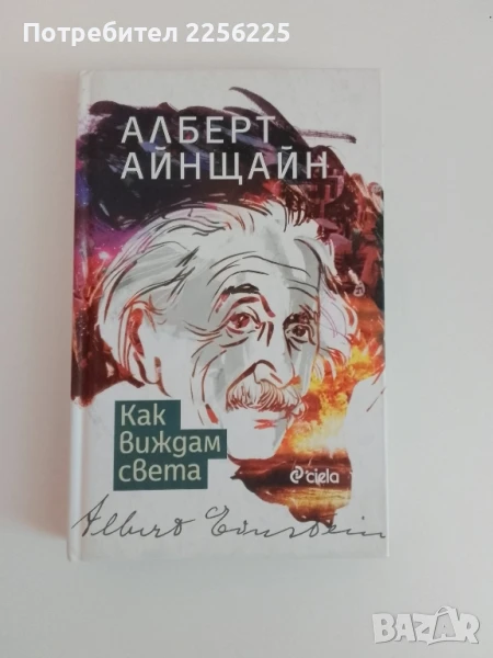 Алберт Айнщайн - Как виждам света, снимка 1