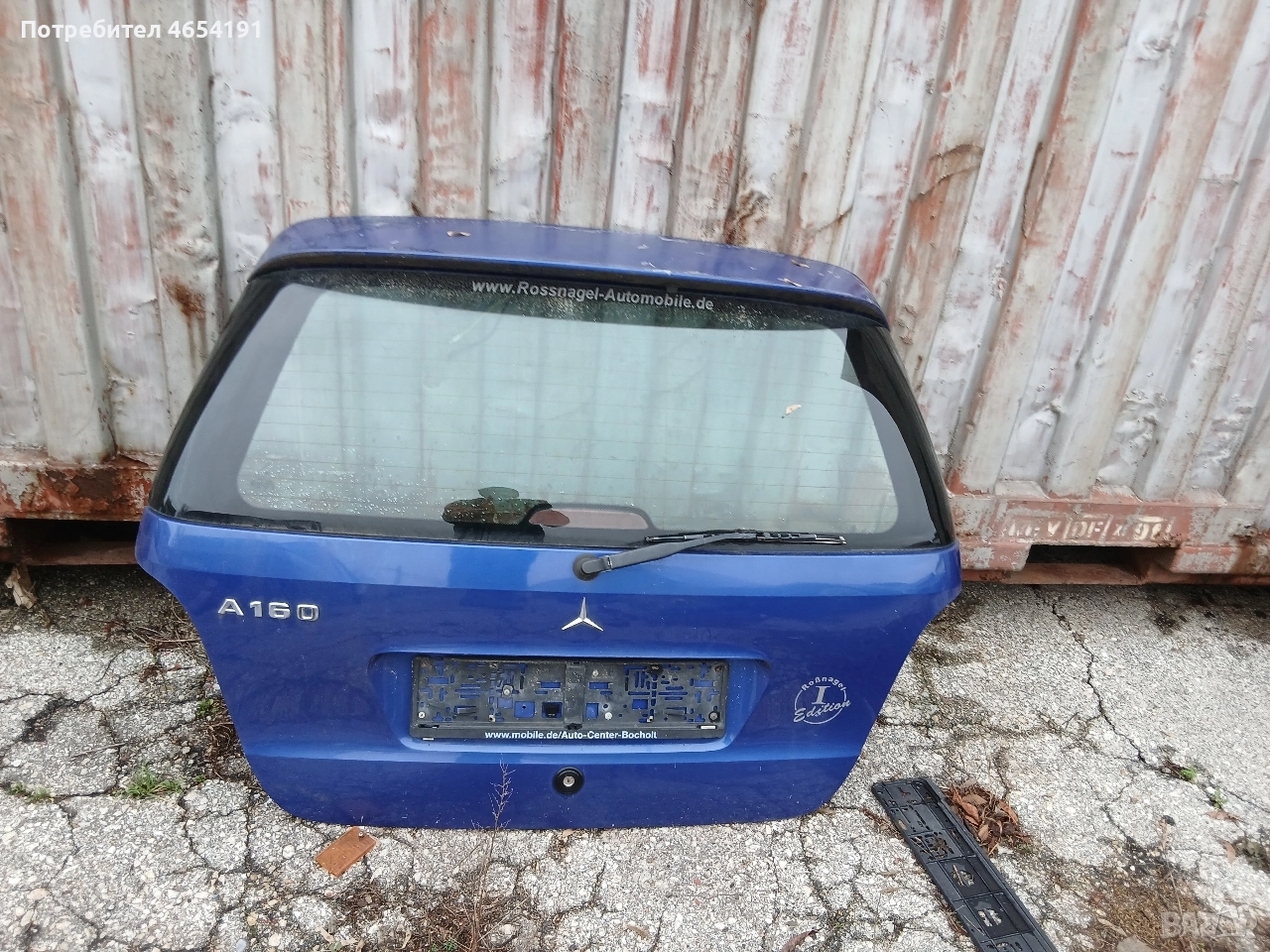 Преден, Заден капак и броня за Mercedes w168, снимка 1