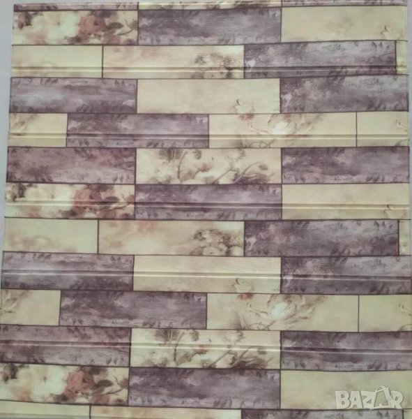 Водоустойчив тапет дърво, 70 х 70см, самозалепващ,4мм, снимка 1