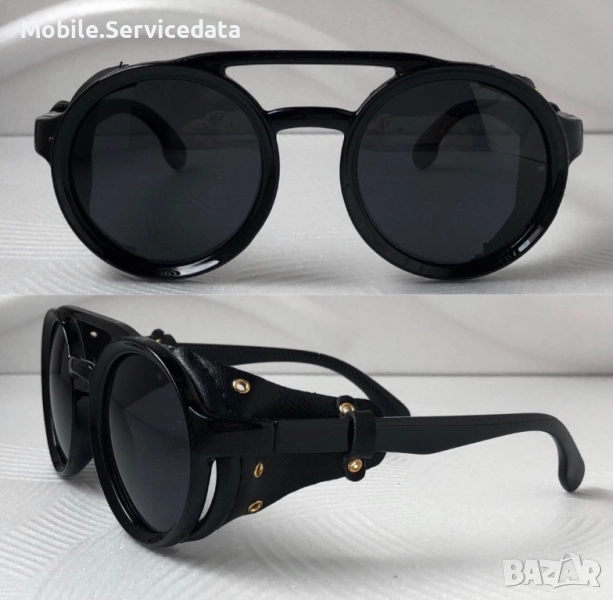Мъжки Слънчеви Очила със Кожа по модел на Carrera, снимка 1