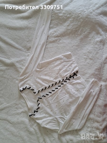 Дамска жилетка с перли, снимка 1