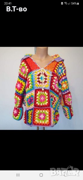 Бохо стил цветна туника, снимка 1