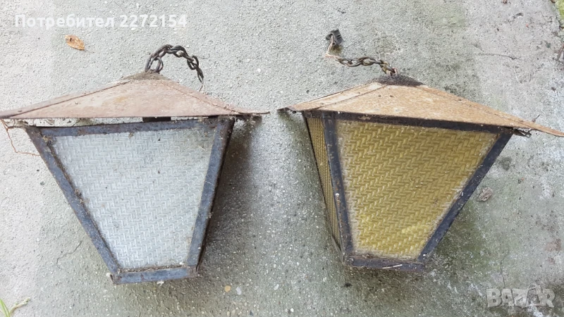 Уличен фенер 2 бр, снимка 1