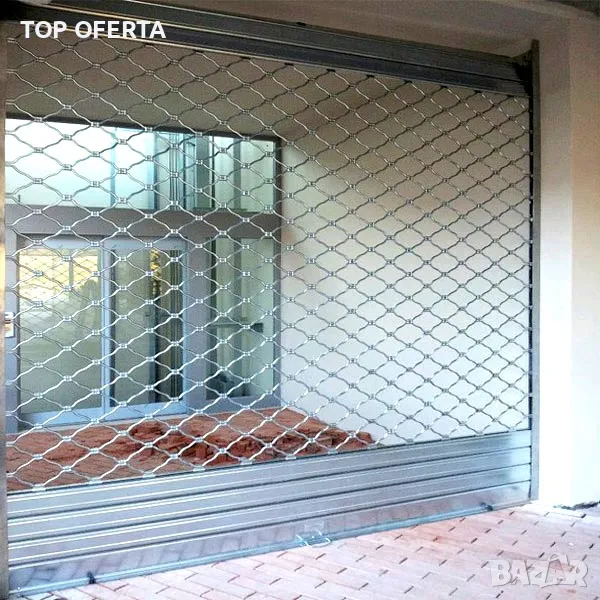 Ролетна щора охранителна ролетка тип „оплетка“, снимка 1