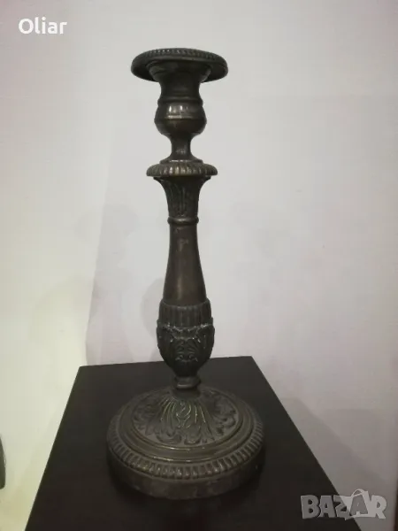 Красив стар свещник. , снимка 1