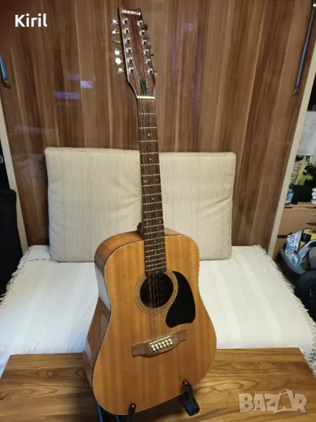 12 струнна Акустична китара Chinchilla MEINL Made in Japan, снимка 1