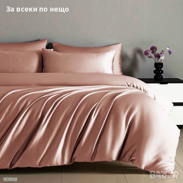 Луксозен комплект от висококачествен памучен сатен - Налични Различни Цветове Код P992, снимка 1