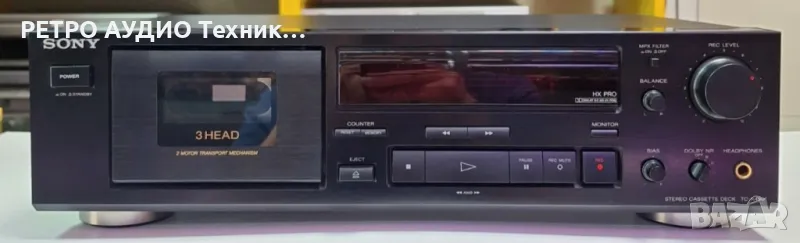 Триглав касетен дек Sony, mod. TC-K490

, снимка 1