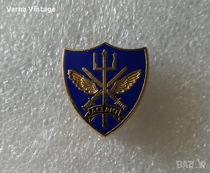 Значка на Върховния главнокомандващ на НАТО в Атлантика, снимка 1