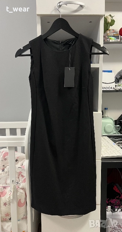 Черна рокля Pinko, снимка 1