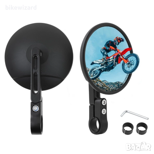 Огледала за мотоциклет 22-25.4 мм НОВИ, снимка 1
