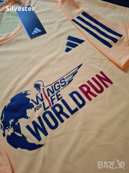 World Run Мъжка тениска АДИДАС / Adidas, Чисто нова, Размер M, L, снимка 1