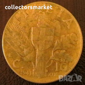 10 центисими 1941, Италия, снимка 1