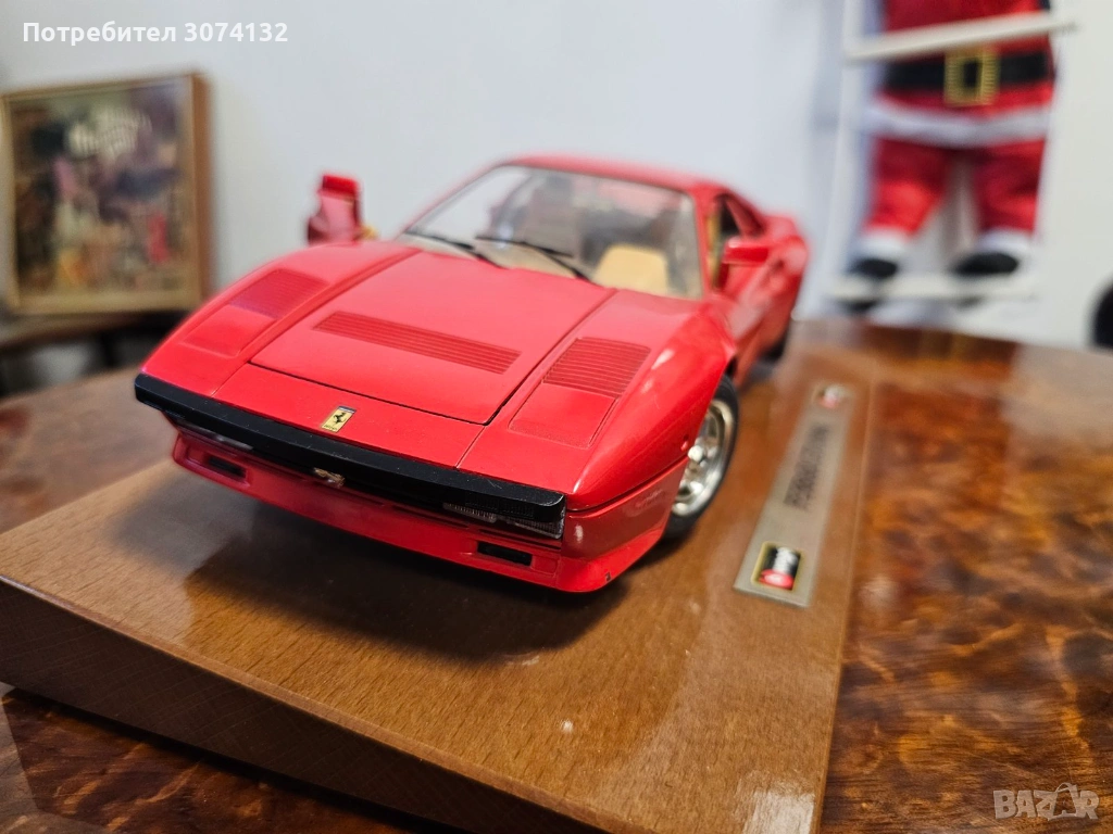 Чисто нова колекционерска количка FERRARI GTO 1984 G, снимка 1