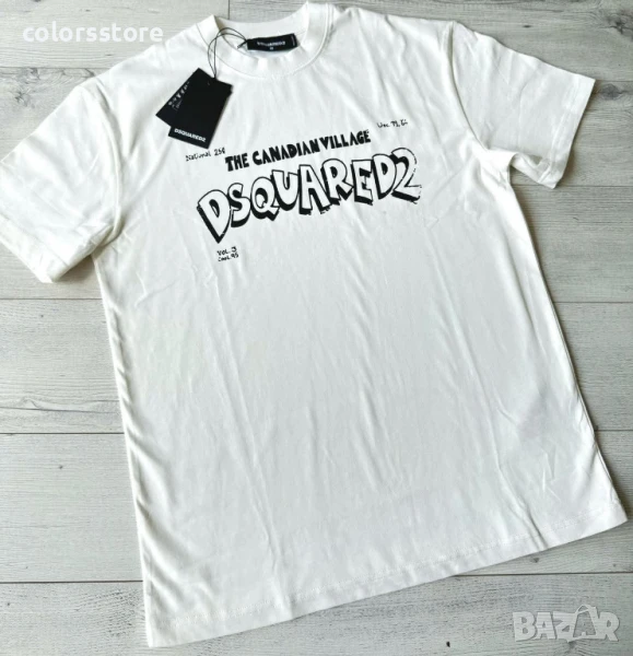 Мъжка бяла тениска  Dsquared2/IM59n, снимка 1