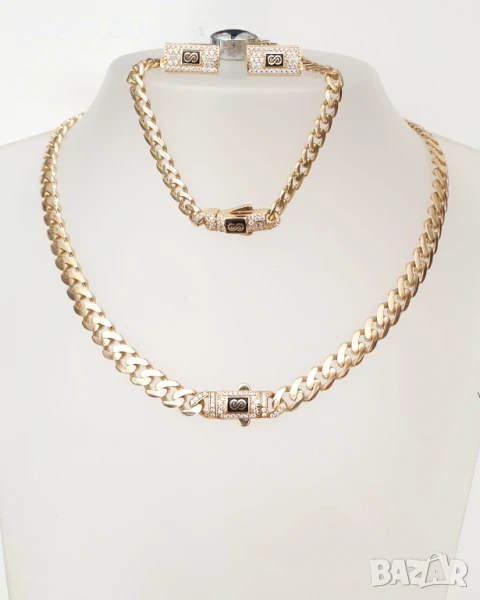 Дамски златен сет Монако, снимка 1