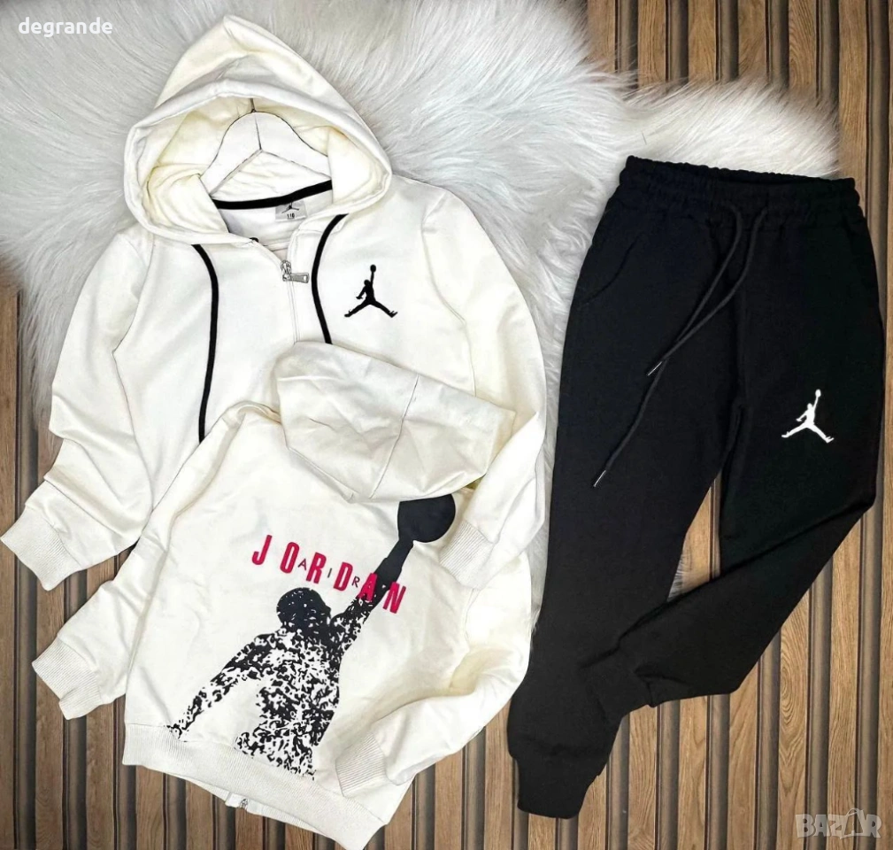 Спортен Комплект за Момче Jordan   Бяло 6 г. , снимка 1