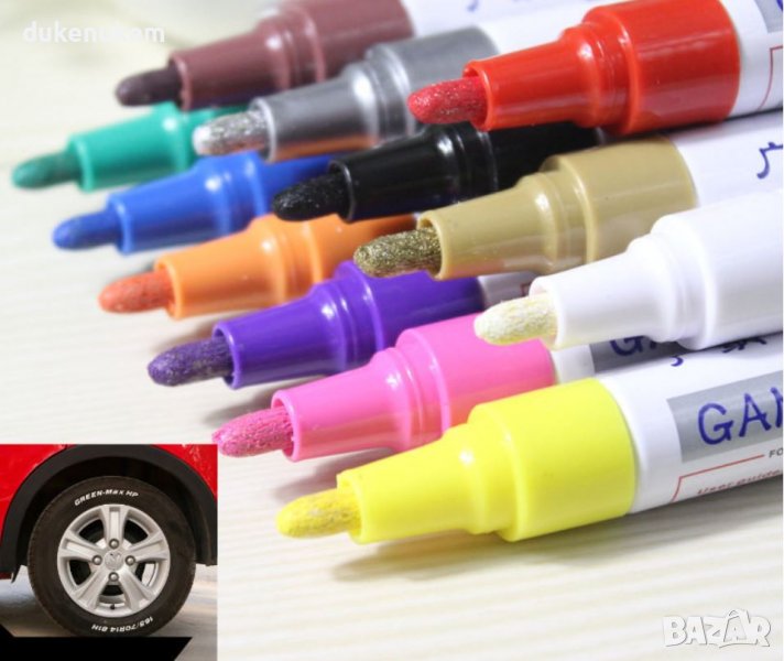 НОВИ! Перманенти маркери водоустойчиви различни цветове, снимка 1