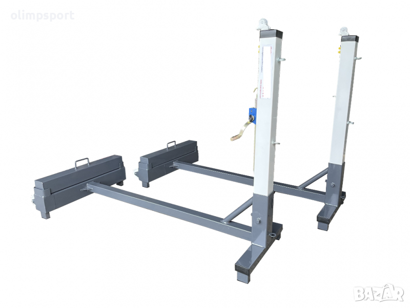 Стойки за тенис на корт мобилни с противотежест Стойки за тенис на корт мобилни с противотежест – к-, снимка 1