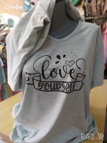 Дамска пижама къс ръкав и шорти 2XL НАМАЛЕНА, снимка 1