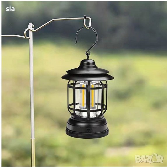 Фенер с дръжка за закачване, Акумулаторен, снимка 1