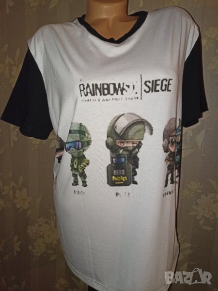 Мъжка тениска Rainbow  Siege L, снимка 1