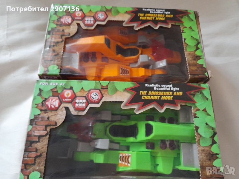 КОЛА - РОБОТ с батерии, движи се, трансформира се, снимка 1