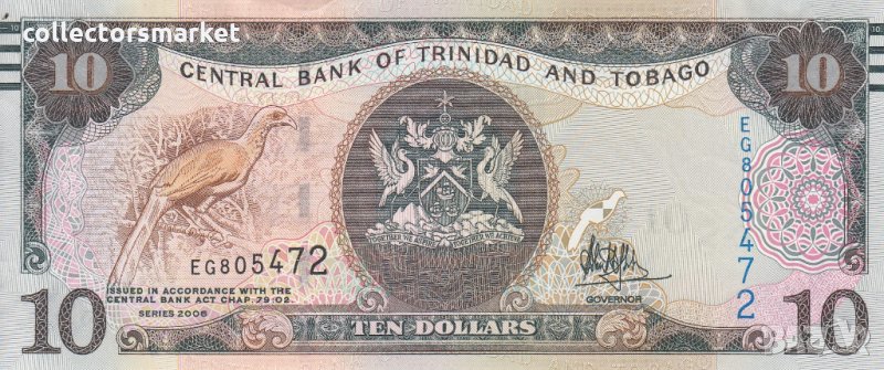 10 долара 2006, Тринидад и Тобаго, снимка 1