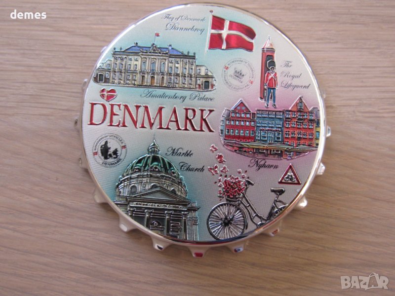 Автентичен магнит-отварачка от Дания , снимка 1