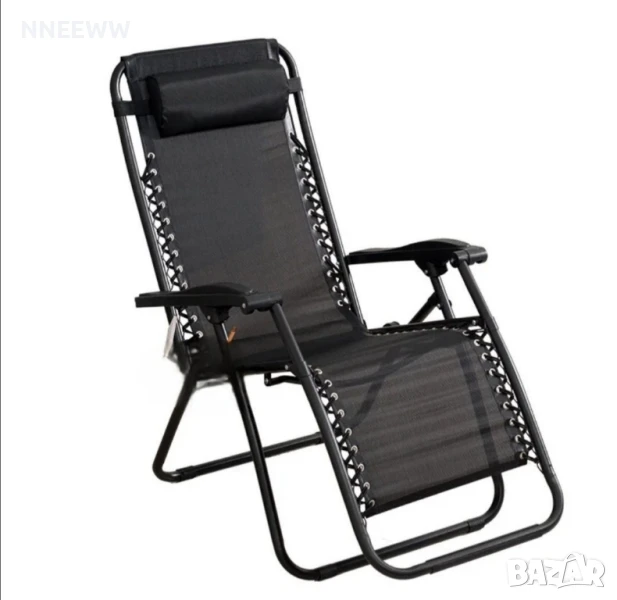 Сгъваем стол, шезлонг за градина,къмпинг и други, снимка 1