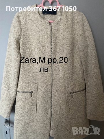 Тънко палто ,подходящо за пролет,ZARA, снимка 1